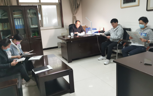 機(jī)關(guān)黨支部開展三月份主題黨日活動 ——組織研讀學(xué)習(xí)2021年公司行政工作報告