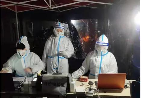 堅守一線 勇?lián)?dāng)——汽配北區(qū)防疫工作側(cè)記